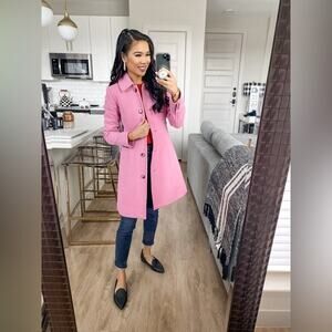 J .Crew Classic lady day coat jacket in Italian Wool size 0